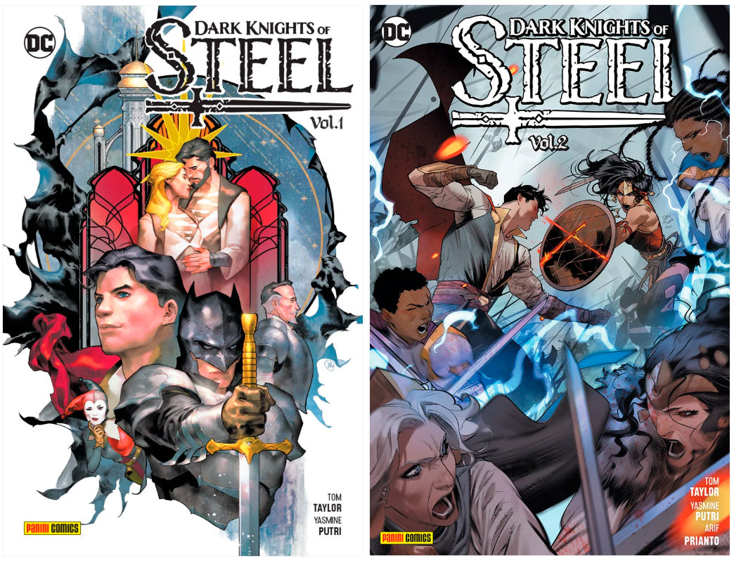 Pack Dark Knight of Steel (Tomo 1 y 2)