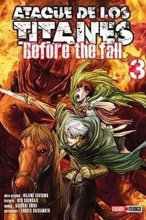 PREVENTA - ATAQUE DE LOS TITANES BEFORE THE FALL N. 3