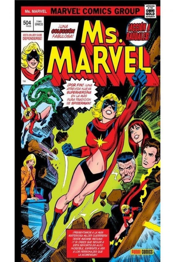 PREVENTA - MARVEL GOLD OMNIBUS MS MARVEL INTEGRAL