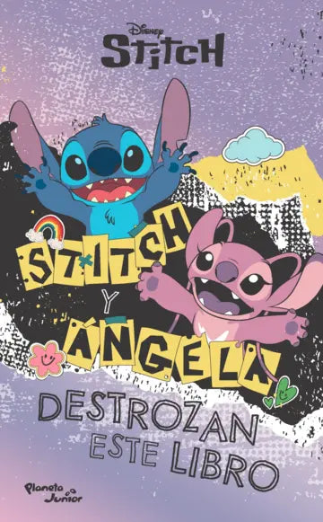 Stitch y Angela destrozan este libro
