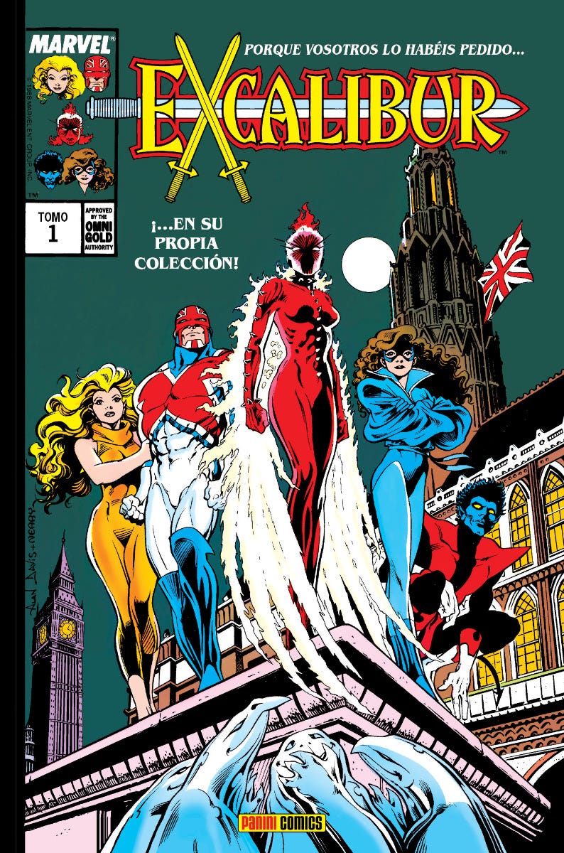 PREVENTA - MARVEL GOLD OMNIBUS EXCALIBUR 1. THE SWORD IS DRAWN