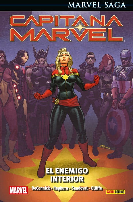 PREVENTA - MARVEL SAGA CAPITANA MARVEL 3. EL ENEMIGO INTERIOR