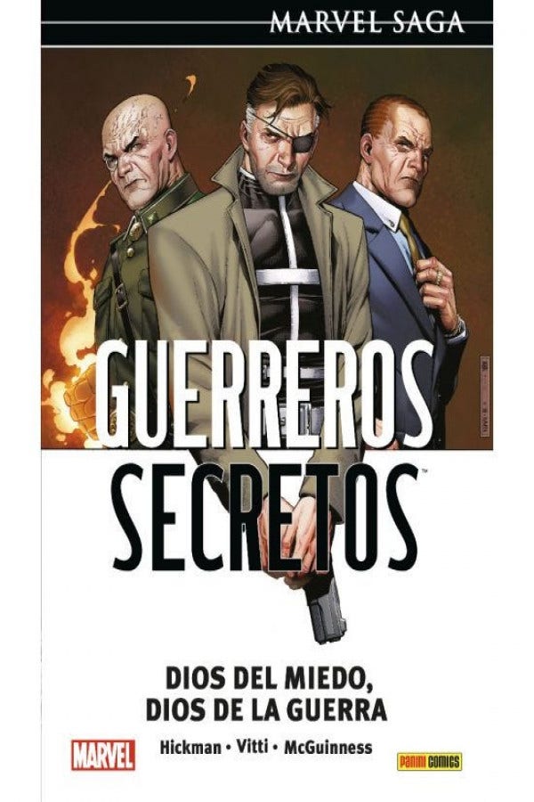 PREVENTA - MARVEL SAGA GUERREROS SECRETOS 2. DIOS DEL MIEDO, DIOS DE LA