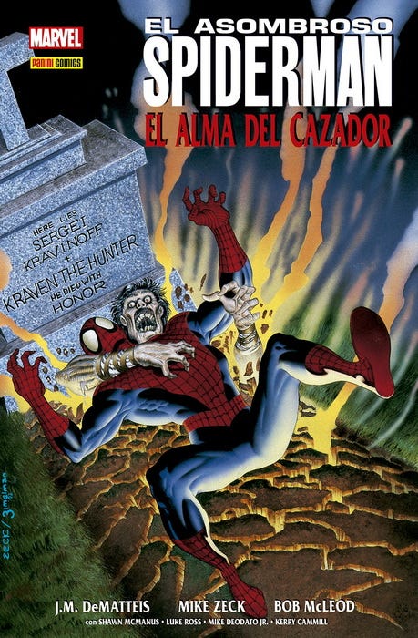 PREVENTA - 100 % MARVEL HC ATEMPORALES SPIDERMAN: EL ALMA DEL CAZADOR