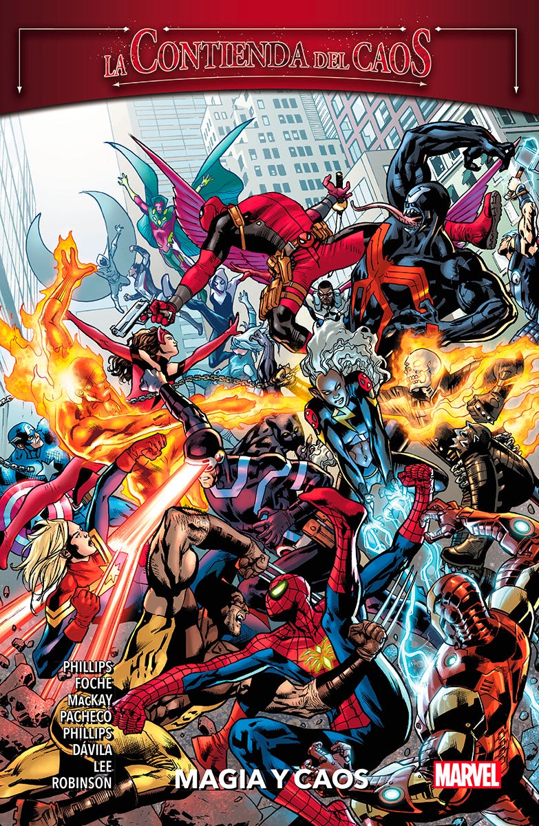 PREVENTA - 100% MARVEL LA CONTIENDA DEL CAOS