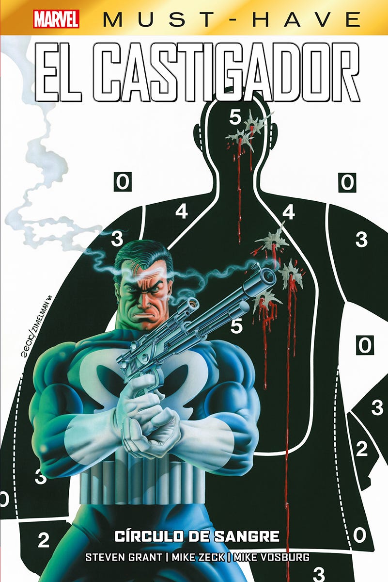 PREVENTA - MARVEL MUST HAVE EL CASTIGADOR. C™RCULO DE SANGRE