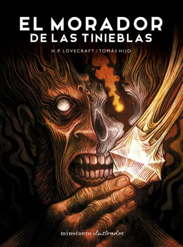 El morador de las tinieblas, de H.P. Lovecraft. Ilustrada por Tomas Hijo