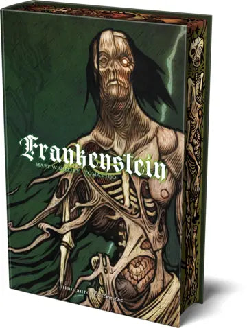 Frankenstein ilustrado por Tomas Hijo