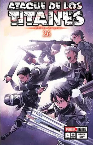 PREVENTA - ATAQUE DE LOS TITANES NO.26