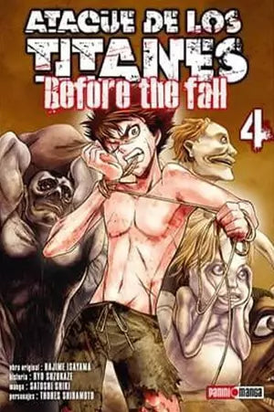 PREVENTA - ATAQUE DE LOS TITANES BEFORE THE FALL N. 4