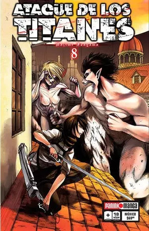 PREVENTA - ATAQUE DE LOS TITANES NO.8