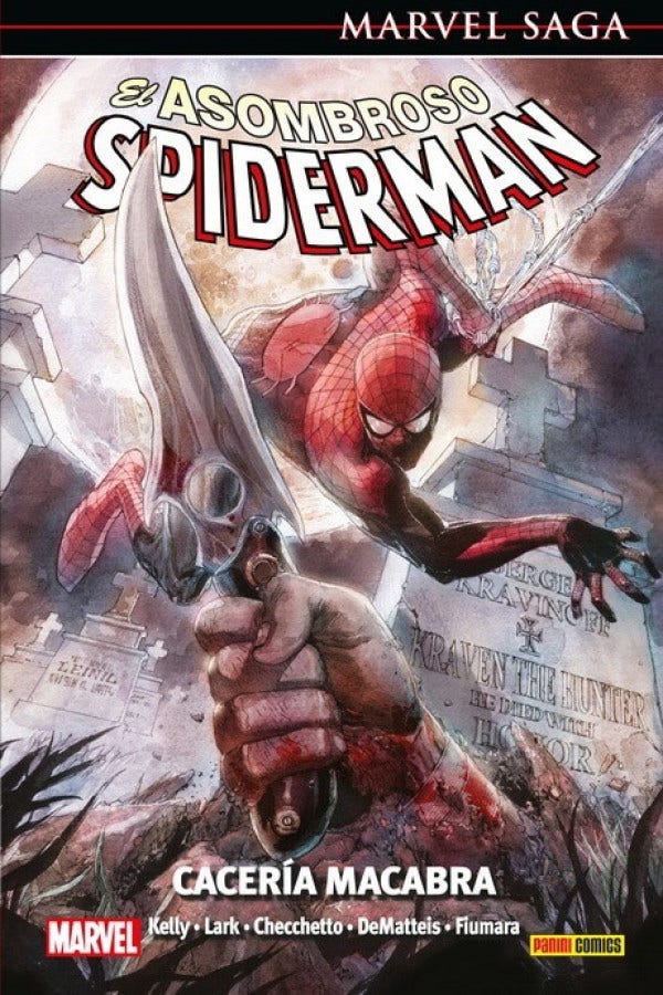 PREVENTA - MARVEL SAGA EL ASOMBROSO SPIDERMAN 28. CACER™A MACABRA