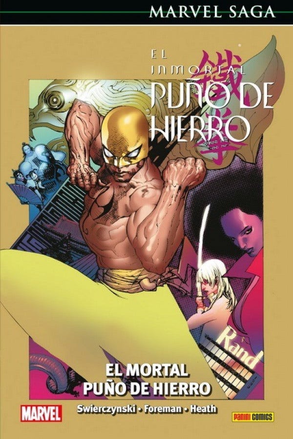 PREVENTA - MARVEL SAGA EL INMORTAL PU¾O DE HIERRO 4. EL MORTAL PU¾O DE