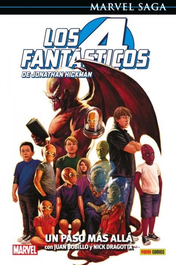 PREVENTA - MARVEL SAGA LOS 4 FANTæSTICOS DE JONATHAN HICKMAN 7. UN PASO
