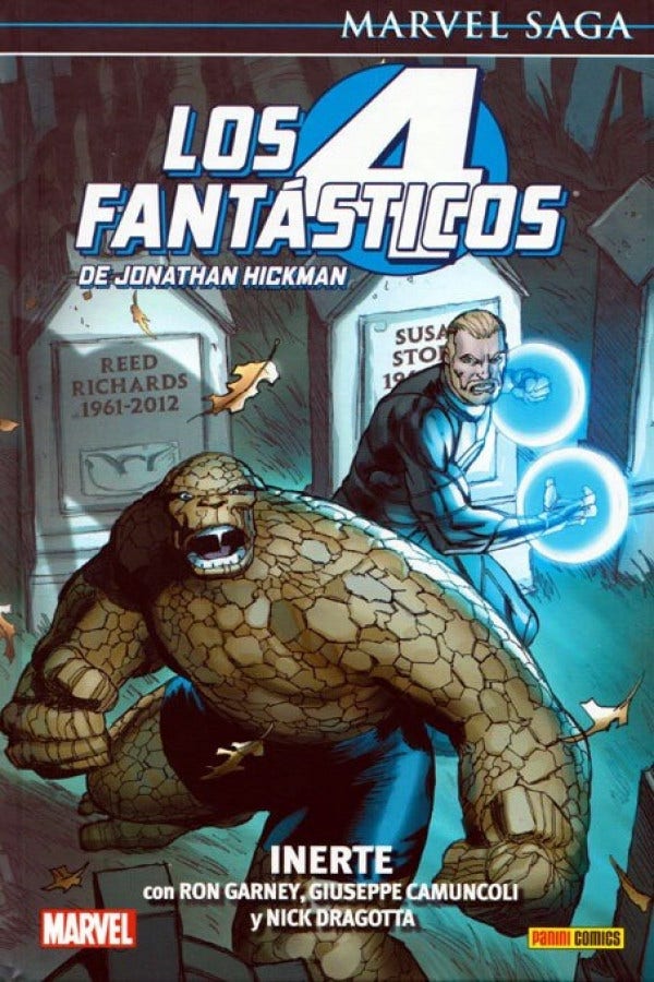 PREVENTA - MARVEL SAGA LOS 4 FANTæSTICOS DE JONATHAN HICKMAN 8. INERT