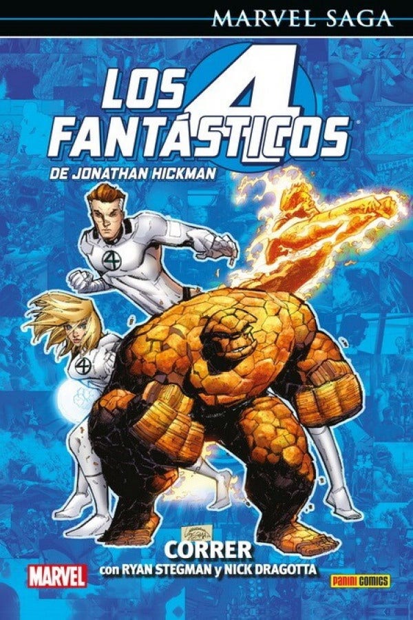 PREVENTA - MARVEL SAGA LOS 4 FANTæSTICOS DE JONATHAN HICKMAN 9. CORRER