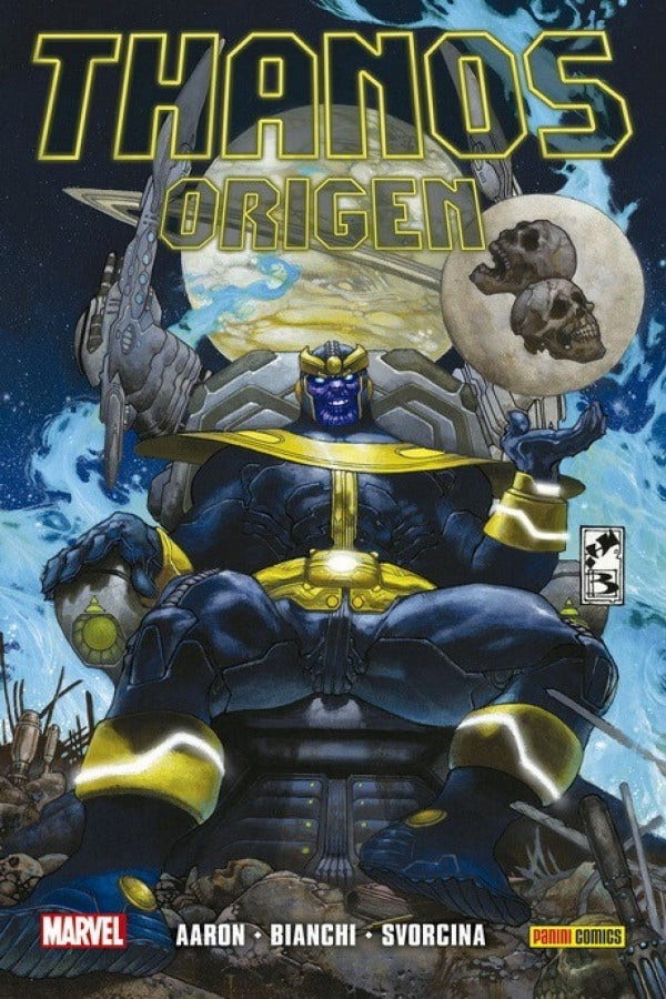 PREVENTA - 100 MARVEL HC ATEMPORALES THANOS: ORIGEN