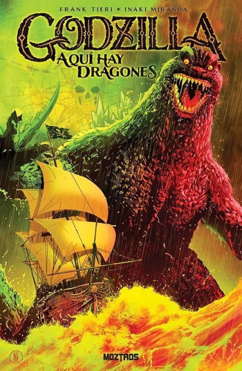 [PREVENTA] MOZTROS - GODZILLA. AQUI HAY DRAGONES