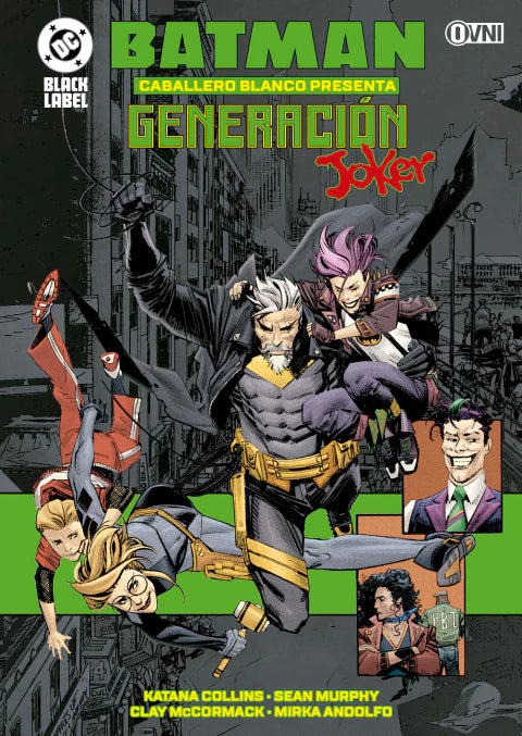 [PREVENTA] DC - BLACK LABEL - BATMAN CABALLERO BLANCO PRESENTA: GENERACIÓN JOKER