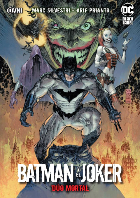 [PREVENTA] DC - BLACK LABEL - BATMAN Y EL JOKER: DÚO MORTAL
