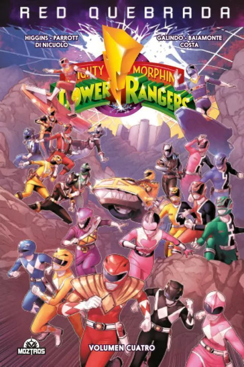 [PREVENTA] MOZTROS - MIGHTY MORPHIN POWER RANGERS Vol. 4