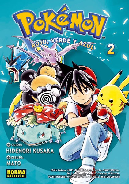 Pokemon 02: Rojo, Verde y Azul 02