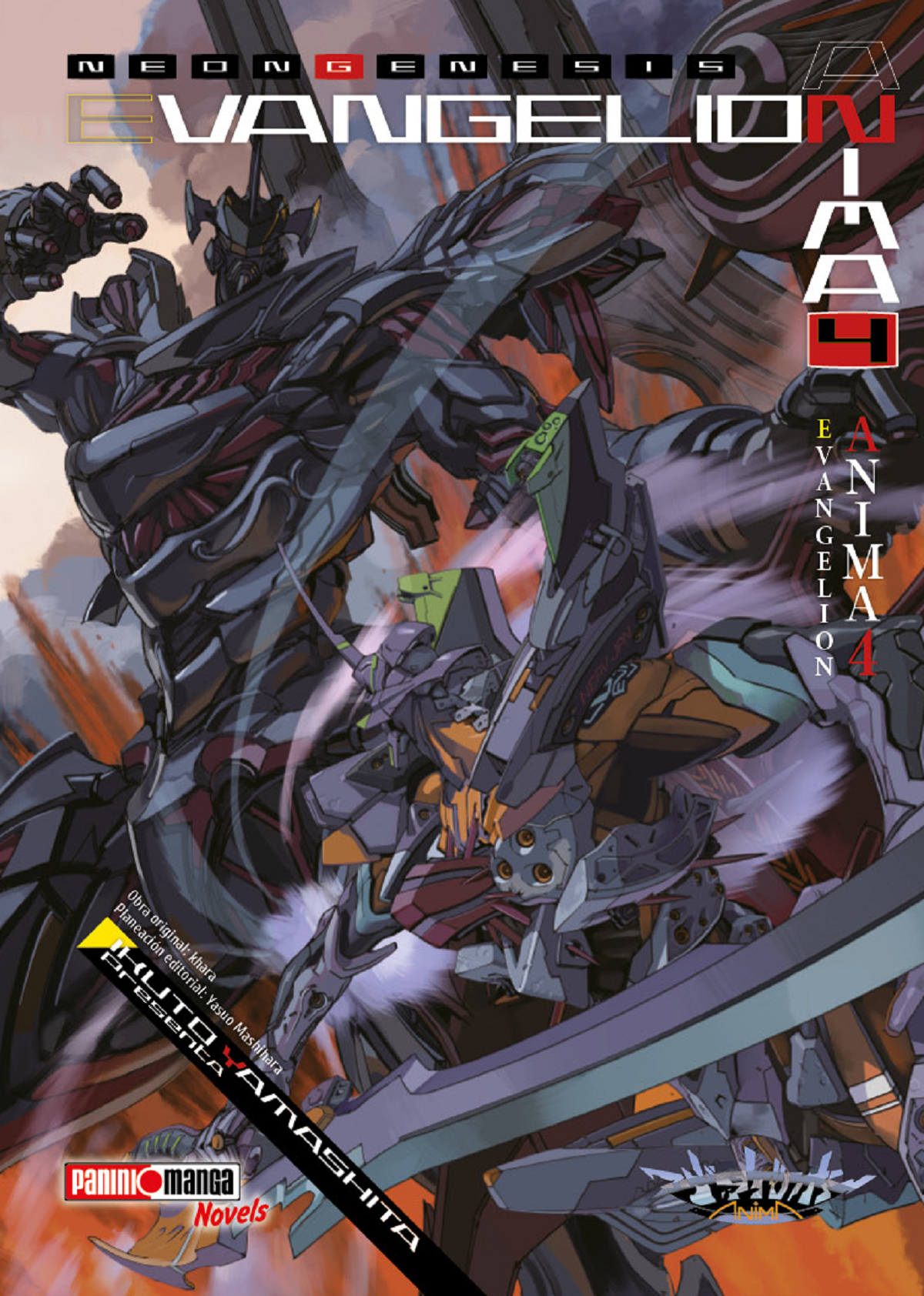 PREVENTA - EVANGELION ANIMA - Novelas N.4