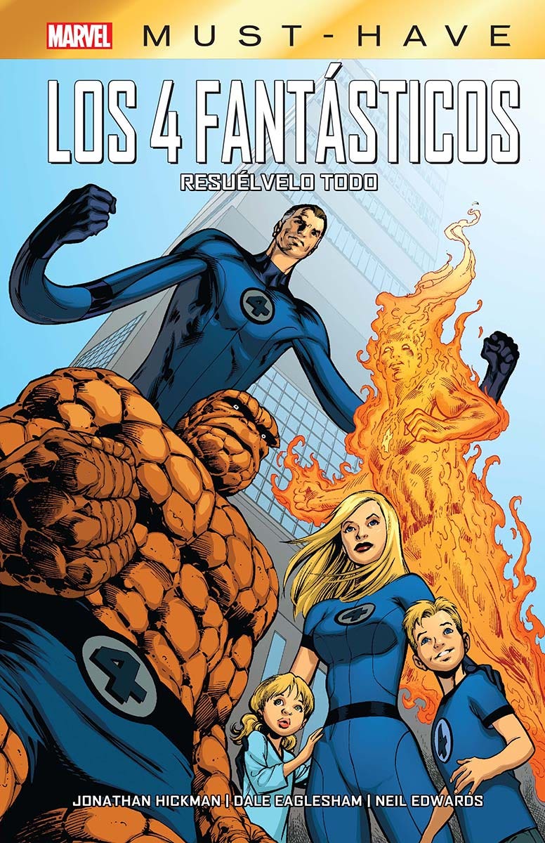 PREVENTA - MARVEL MUST HAVE FANTASTIC FOUR RESUELVELO TODO