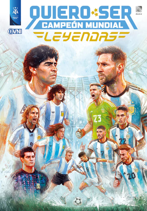 [PREVENTA] OVNI - QUIERO SER CAMPEÓN MUNDIAL: LEYENDAS - PRODUCTO OFICIAL AFA