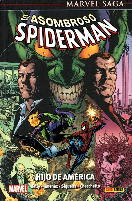 PREVENTA - MARVEL SAGA EL ASOMBROSO SPIDERMAN 22. HIJO DE AM�RICA