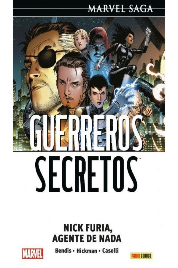 PREVENTA - MARVEL SAGA GUERREROS SECRETOS 1. NICK FURIA, AGENTE DE NADA