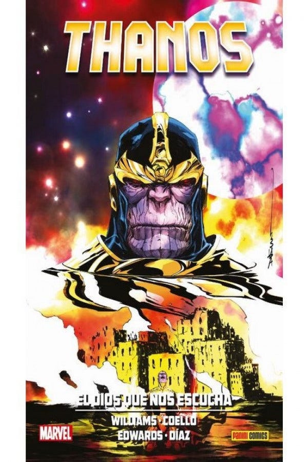 PREVENTA - MARVEL HC THANOS EL DI…S QUE NOS ESCUCHA