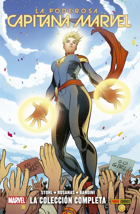PREVENTA - 100 % MARVEL HC LA PODEROSA CAPITANA MARVEL: LA COLECCI…N CO