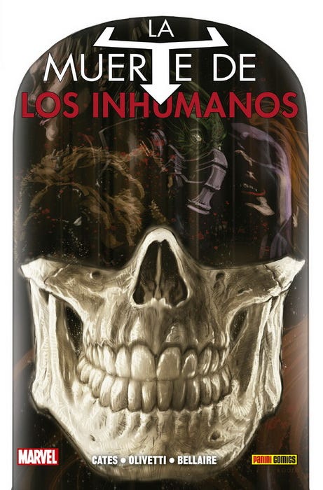 PREVENTA - 100% MARVEL HC COEDICIONES LA MUERTE DE LOS INHUMANOS