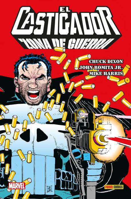 PREVENTA - 100% MARVEL HC ATEMPORALES EL CASTIGADOR. ZONA DE GUERRA