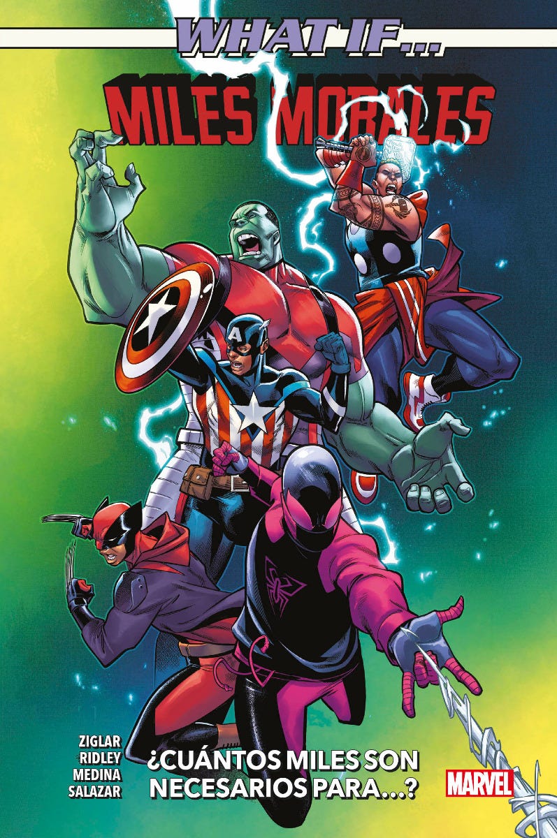 PREVENTA - 100% MARVEL HC WHAT IF? MILES MORALES