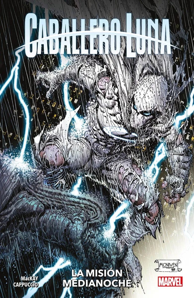 PREVENTA - 100% MARVEL CABALLERO LUNA 1. LA MISI…N DE MEDIANOCHE