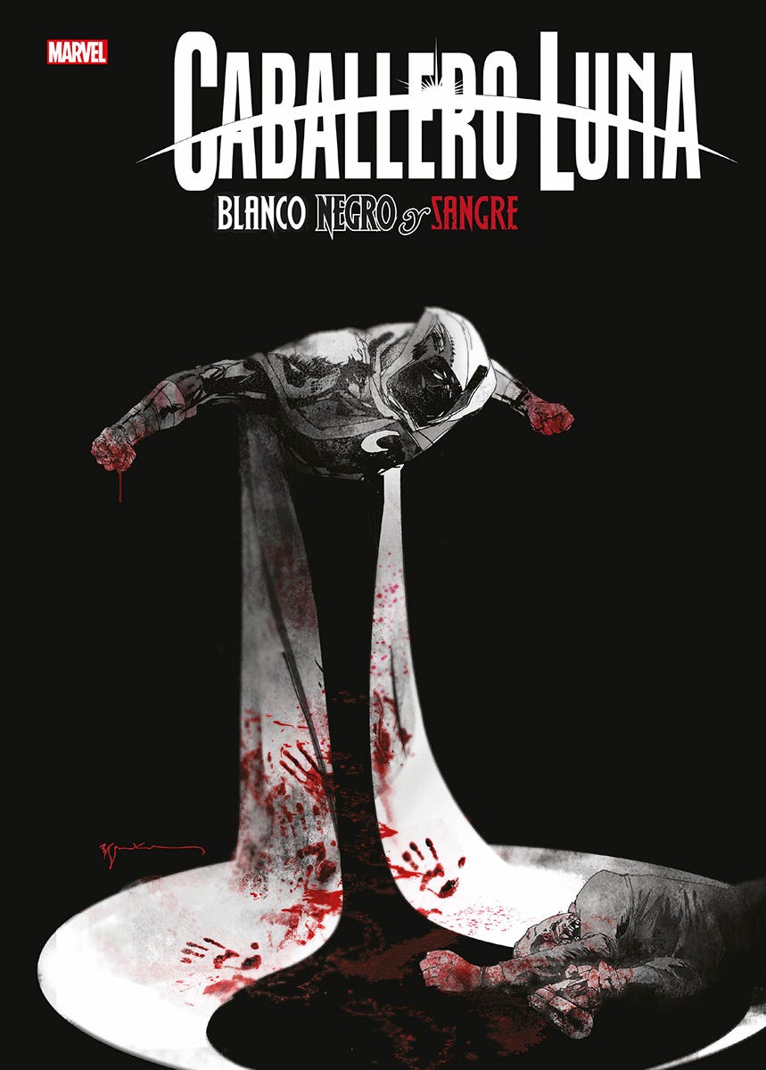 PREVENTA - CABALLERO LUNA. BLANCO, NEGRO Y SANGRE