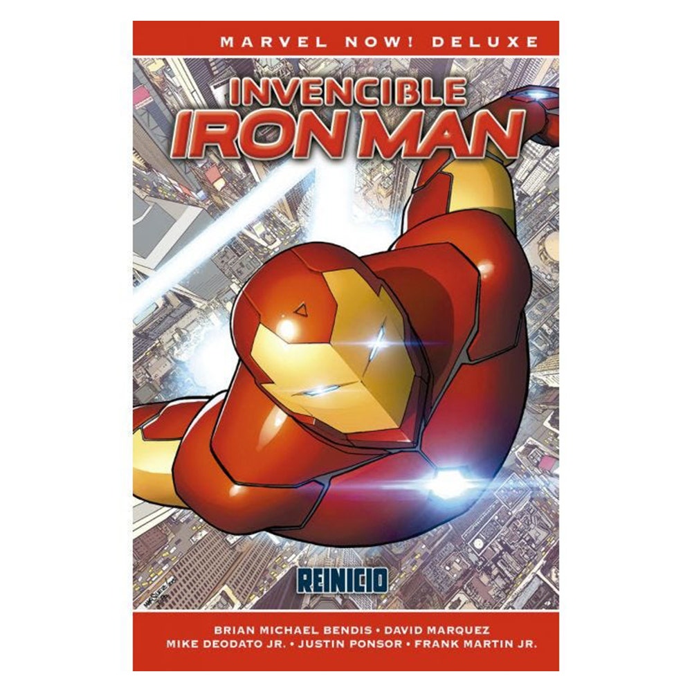PREVENTA - MARVEL NOW DELUXE INVENCIBLE IRON MAN 1. REBOOT