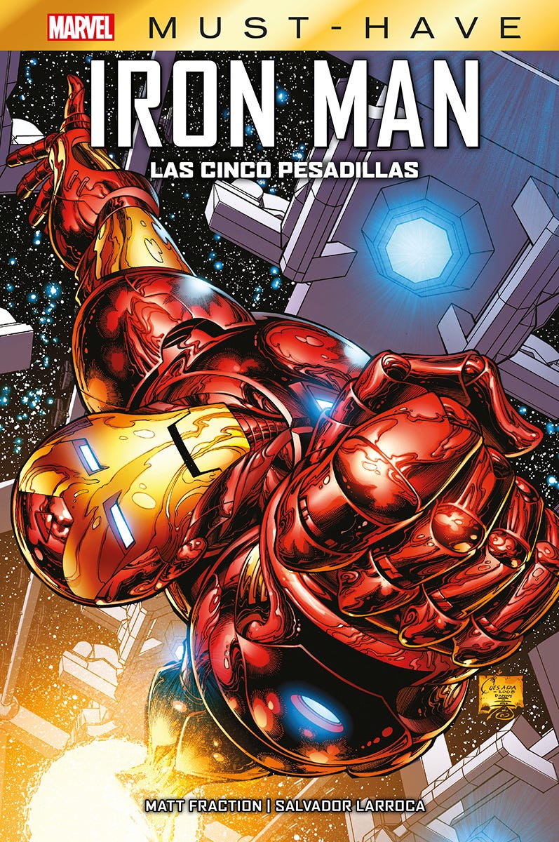 PREVENTA - MARVEL MUST HAVE EL INVENCIBLE IRON MAN. LAS CINCO PESADILLA