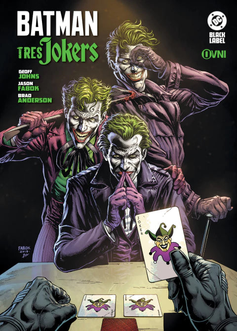 [PREVENTA] DC - BLACK LABEL - BATMAN: TRES JOKERS (2da Edición DELUXE)