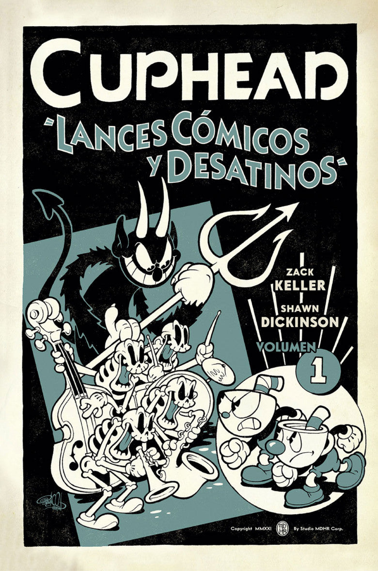 Cuphead 01 - Lances Cómicos y Desatinos
